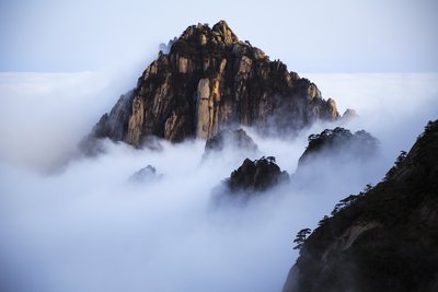 连云港花果山云海奇观 云海是怎么形成的