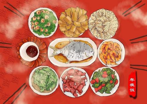 年夜饭12道菜的寓意 年夜饭12道菜代表什么