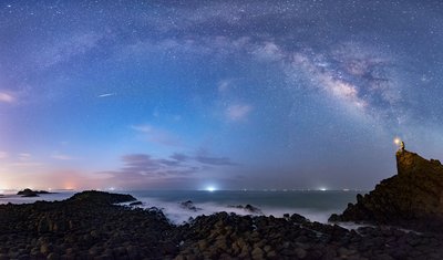 微信状态背景图星辰大海 蓝色星辰大海背景图 星辰大海背景图片