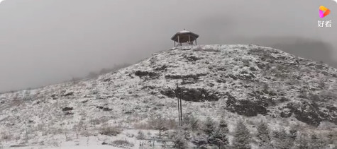 北京门头沟灵山飘雪花 北京门头沟下雪了吗 北京门头沟下雪是真的吗