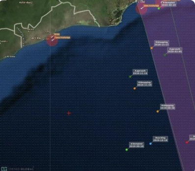 外媒 3名中国船员在加纳海域被绑架 3名中国船员在非洲加纳海域被绑架 中国船员遭海盗绑架最新