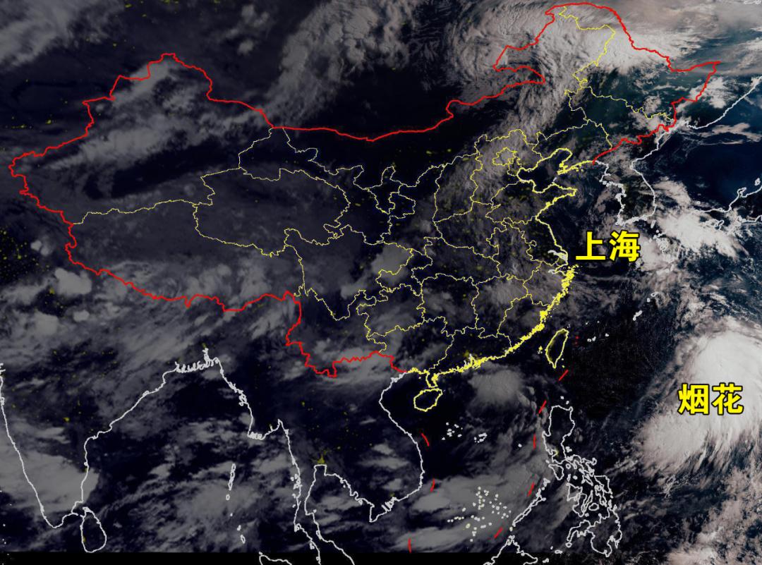 台风烟花逐渐靠近闽浙沿海 台风烟花最新消息2021