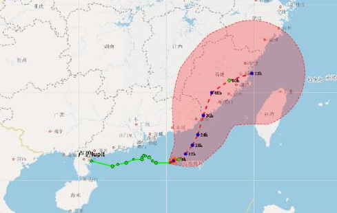 台风卢碧几月几号几点几分登陆2021 台风卢碧在哪里登陆 台风卢碧什么时候生成