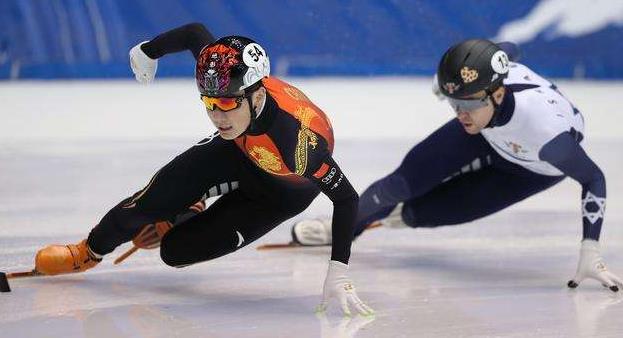 短道速滑最后一个比赛日 短道速滑男子5000米接力A组决赛